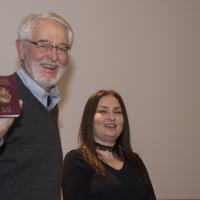 Tom Getman with Bethlehem Passport & Leila Sansour